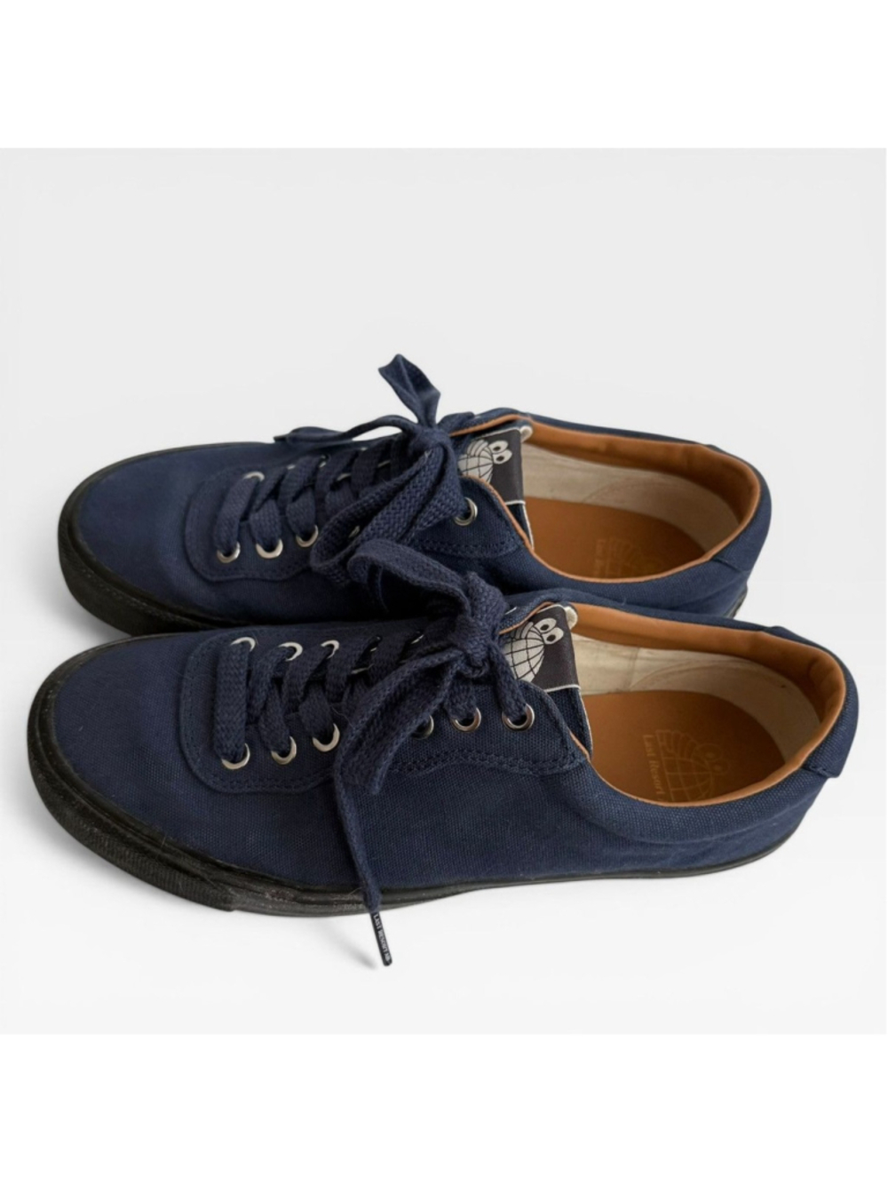 Last Resort AB VM001 Canvas Lo - Navy / Black Skate Shoes - Picture 2 of 6